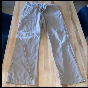 Men’s Carhartt tan pants. Size 32 x 30. Smoke free home